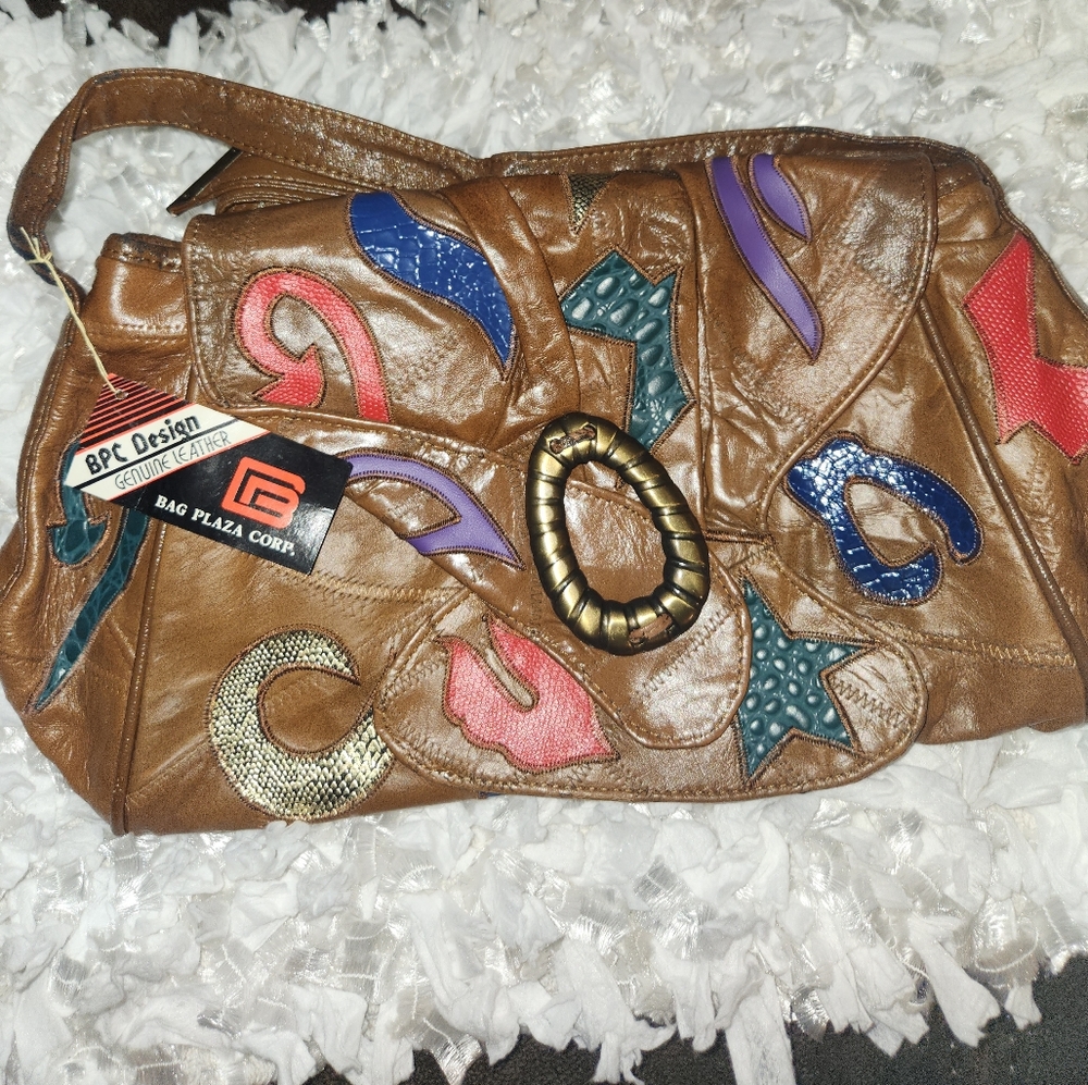 Vintage BPC Design Genuine Leather